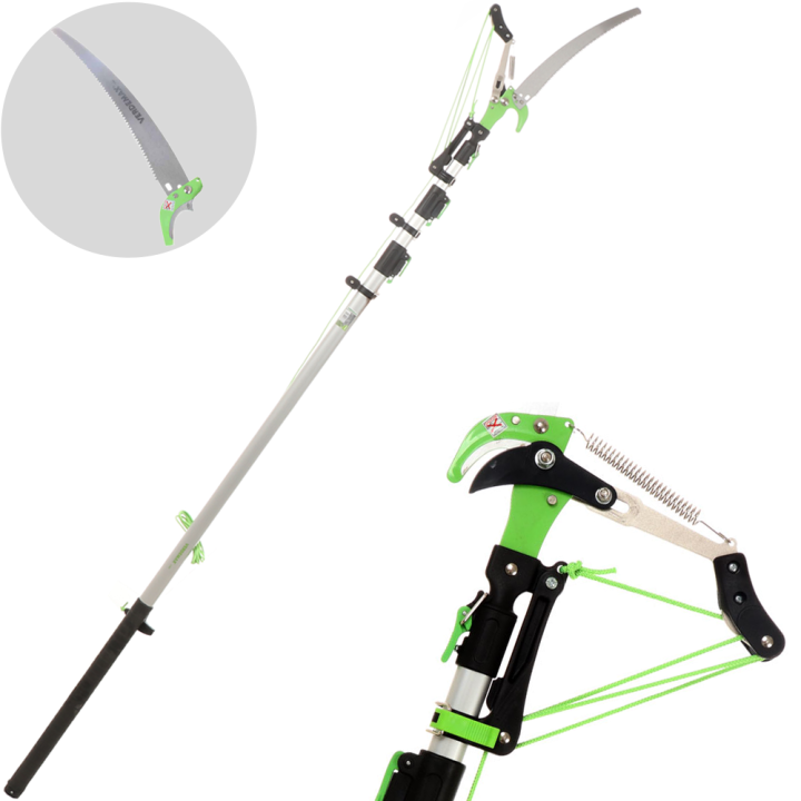 Verdemax teleskooppinen oksaleikkuri ja oksasaha 130 310 cm 45 mm