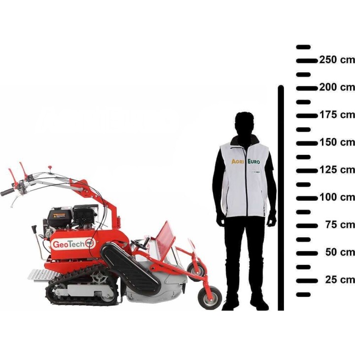GeoTech Pro GFM 860 L-E -murskain, Loncin G420 FD, 15 HP, 86 cm