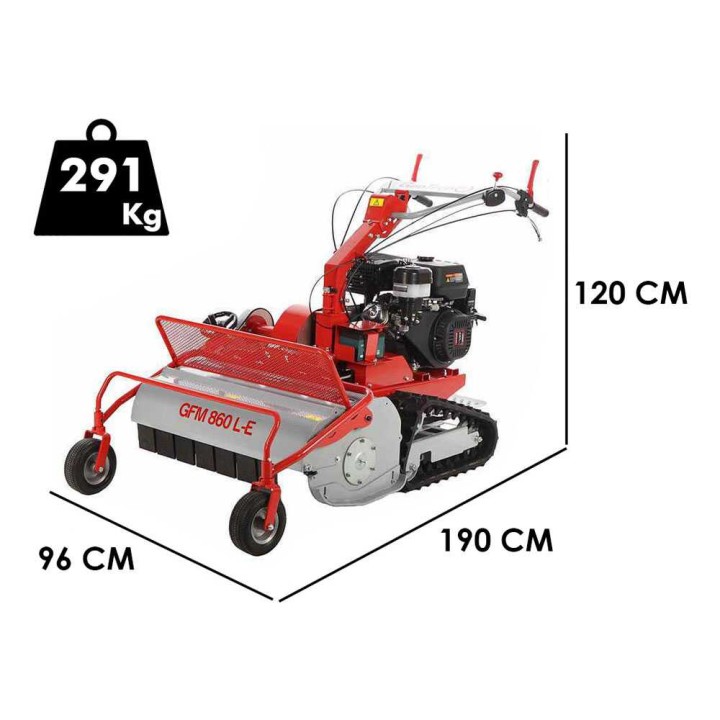 GeoTech Pro GFM 860 BS-E vasaramurskain, Briggs&amp;Stratton XR2100, 86 cm