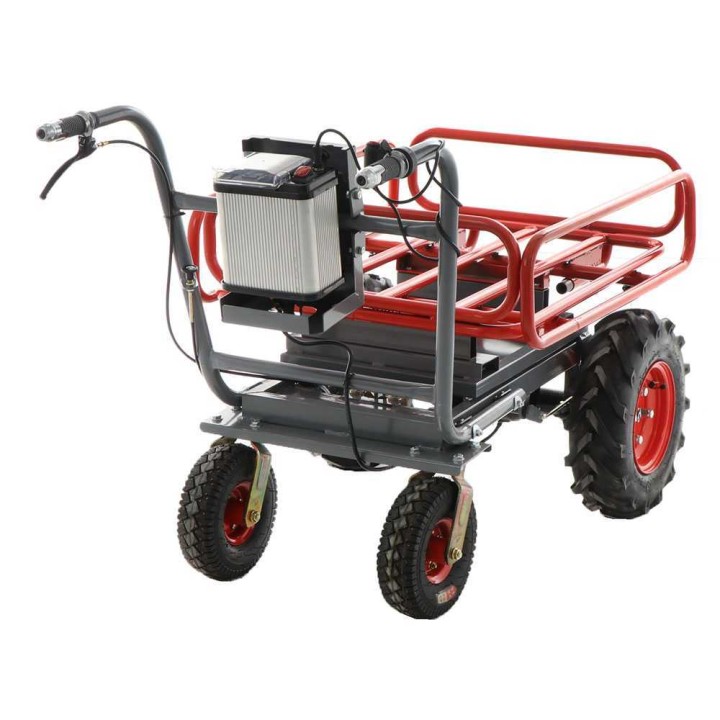 GeoTech CAR 300T-T PLUS akkukäyttöinen kottikärry, 400 W, 40 V, 300 kg