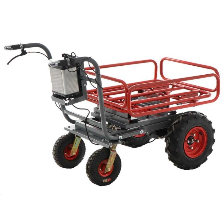 GeoTech CAR 300T-T PLUS akkukäyttöinen kottikärry, 400 W, 40 V, 300 kg