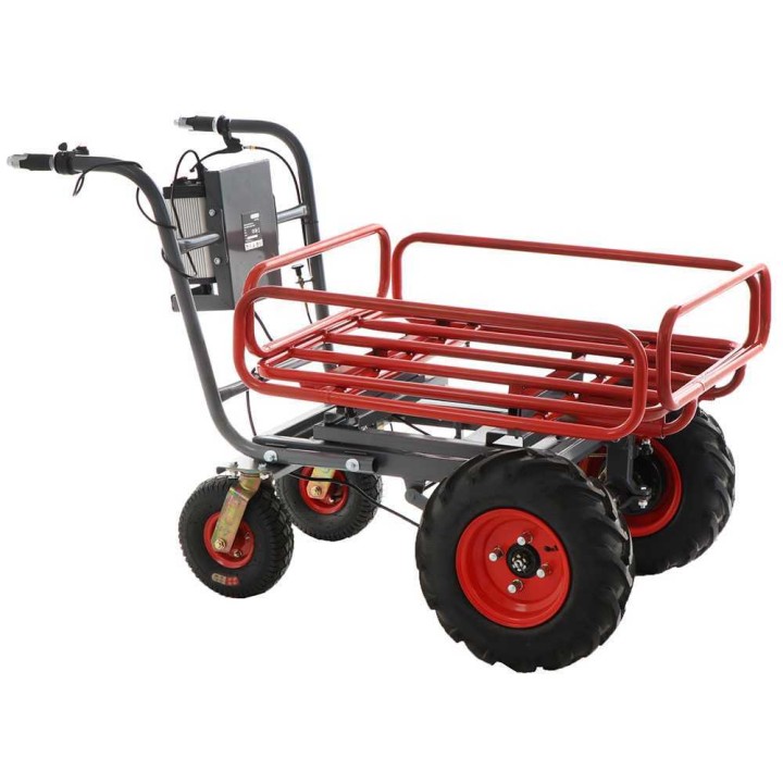 GeoTech CAR 300T-T PLUS akkukäyttöinen kottikärry, 400 W, 40 V, 300 kg