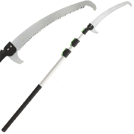 Verdemax segakärki teleskooppivarrella 38 cm 190 500 cm