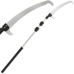 Verdemax teleskooppivarteinen oksasaha 38 cm 130 310 cm