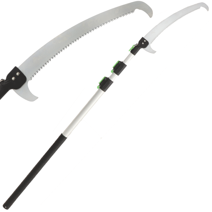 Verdemax teleskooppivarteinen oksasaha 38 cm 130 310 cm