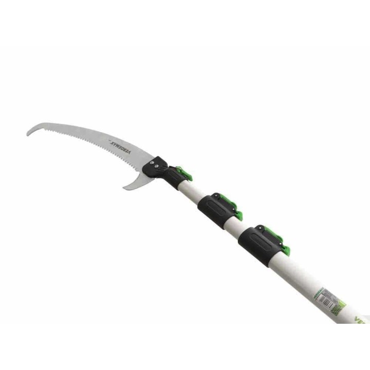 Verdemax teleskooppivarteinen oksasaha, 38 cm, 130–310 cm