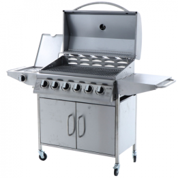 Royal Food RF GB SS Plus 6 1 kaasugrilli ruostumaton teräs 15 kW