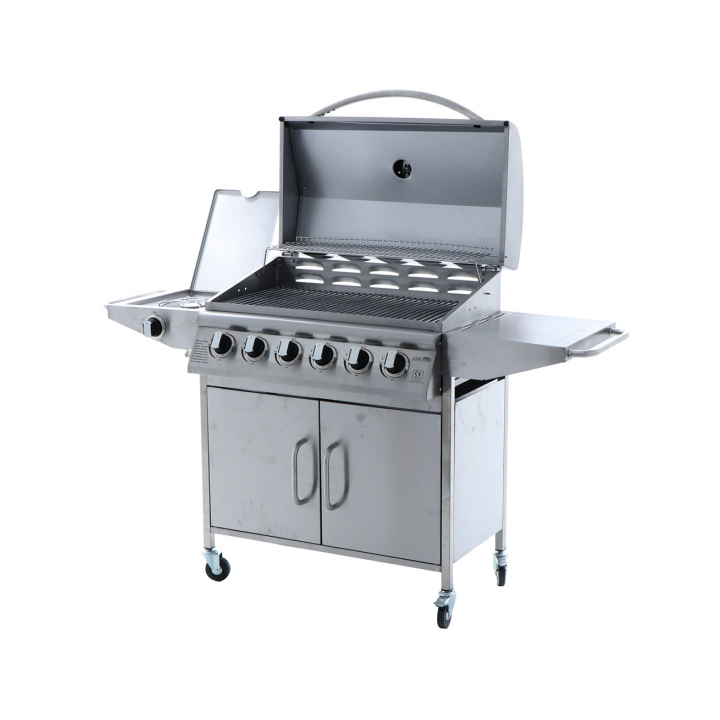 Royal Food RF GB SS Plus 6 1 kaasugrilli ruostumaton teräs 15 kW