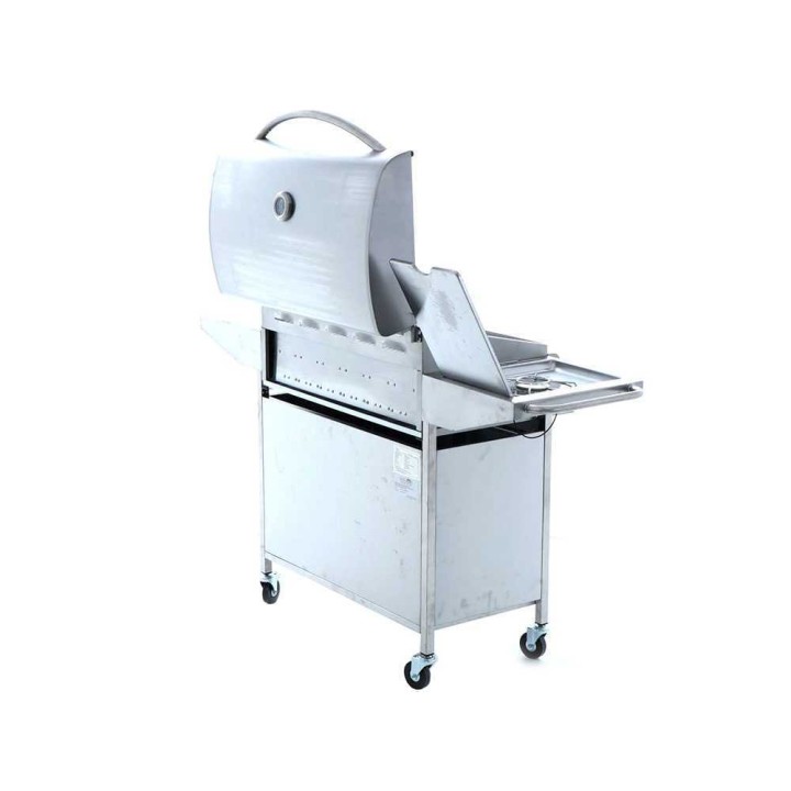 Royal Food RF-GB SS-Plus 6+1 kaasugrilli, ruostumaton teräs, 15 kW