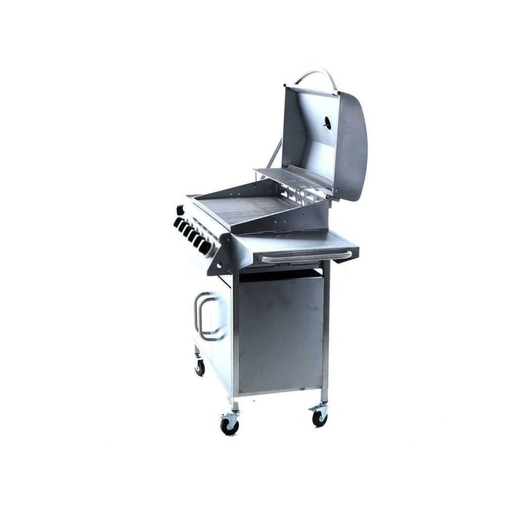 Royal Food RF-GB SS-Plus 6+1 kaasugrilli, ruostumaton teräs, 15 kW