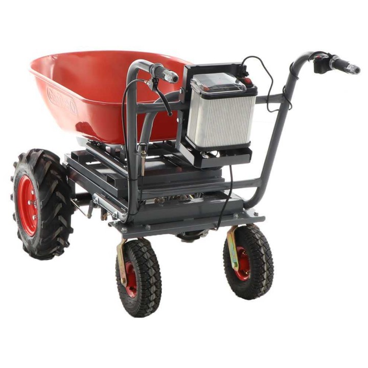 Geotech CAR 300T-100 akkukäyttöinen kuljetuskärry, 400 W, 40 V, 100 l