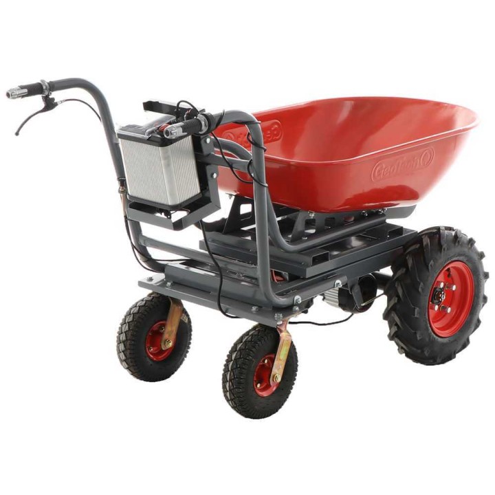 Geotech CAR 300T-100 akkukäyttöinen kuljetuskärry, 400 W, 40 V, 100 l