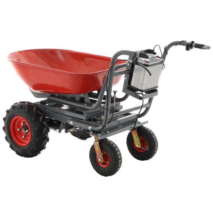 Geotech CAR 300T-100 akkukäyttöinen kuljetuskärry, 400 W, 40 V, 100 l