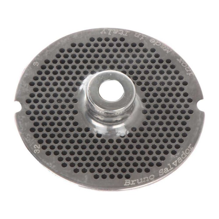 FIMAR N.32 lihamyllyn reikälevy, reiät Ø 3 mm, halkaisija 99 mm