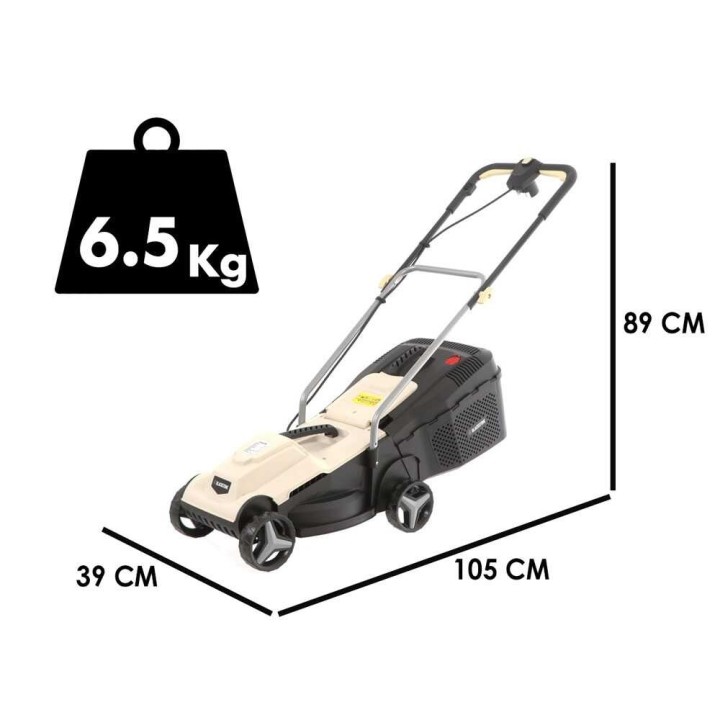BlackStone B-ELM 32 sähköruohonleikkuri, 1 200 W, 32 cm