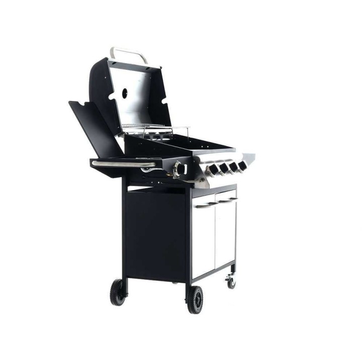 Royal Food RF-GB MBPC 4+1 -kaasugrilli, 4 poltinta, sivukeitin, 2 520 cm²