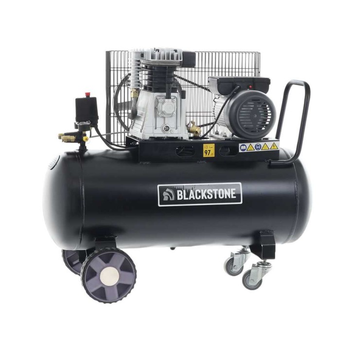BlackStone B-LBC 100-30 sähkökompressori, hihnaveto, 100 l, 3 HP, 230 V