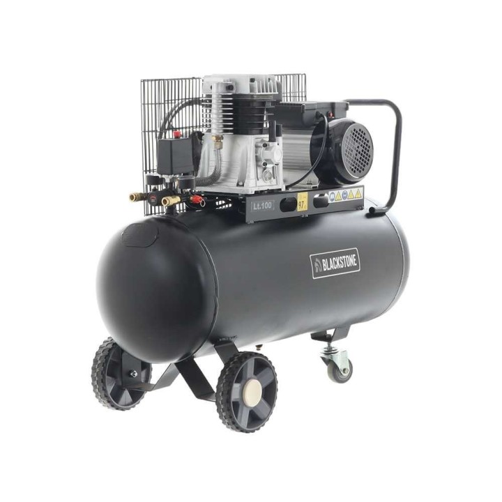 BlackStone B-LBC 100-20 hihnavetoinen kompressori, 2 HP, 100 l, 230 V