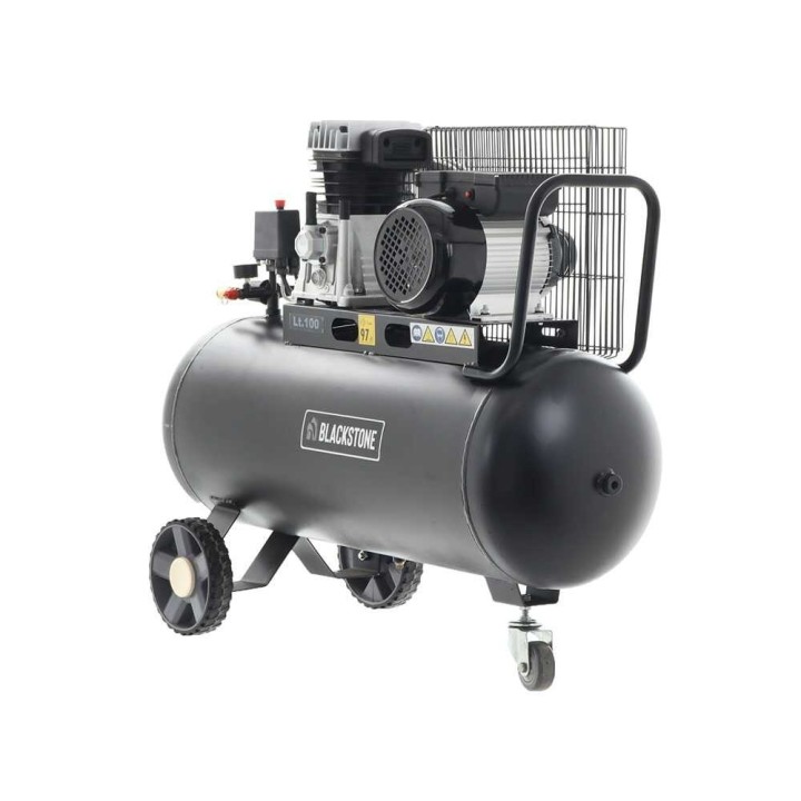 BlackStone B-LBC 100-20 hihnavetoinen kompressori, 2 HP, 100 l, 230 V