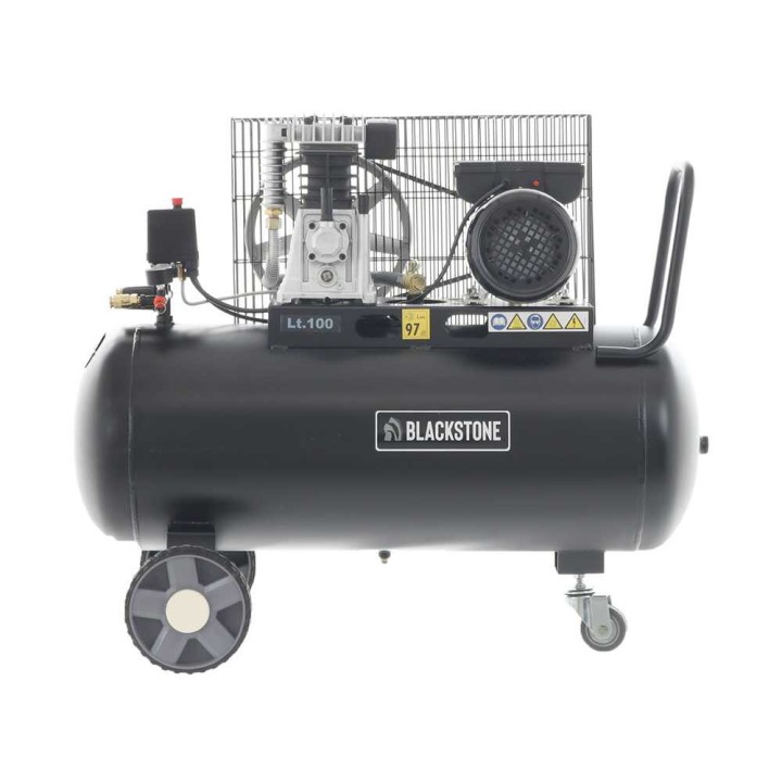 BlackStone B-LBC 100-20 hihnavetoinen kompressori, 2 HP, 100 l, 230 V