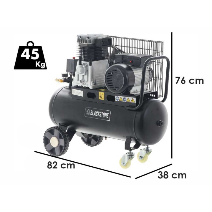 BlackStone B-LBC 50-30 sähkökompressori, 50 l, 3 HP, 230 V