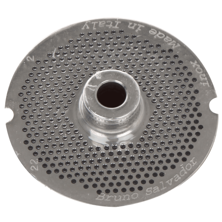 FIMAR N 32 reikälevy lihamyllyyn 2 mm ruostumaton teräs 99 mm