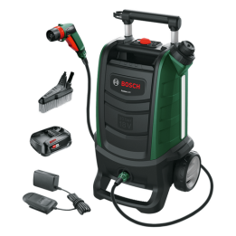 BOSCH Fontus GEN 2 akkukäyttöinen painepesuri 20 bar 180 l h 15 l