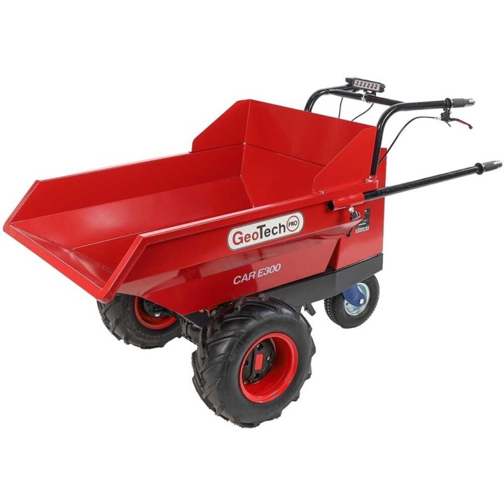 Car E300 sähköinen minidumppperi, 650 W, 48 V, 300 kg