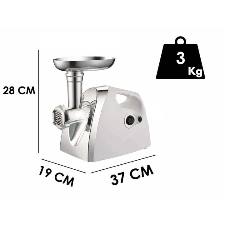 RGV Duetto Plus monitoiminen keittiökone, tomaattimylly, lihamylly ja raastin, 550 W, 230 V