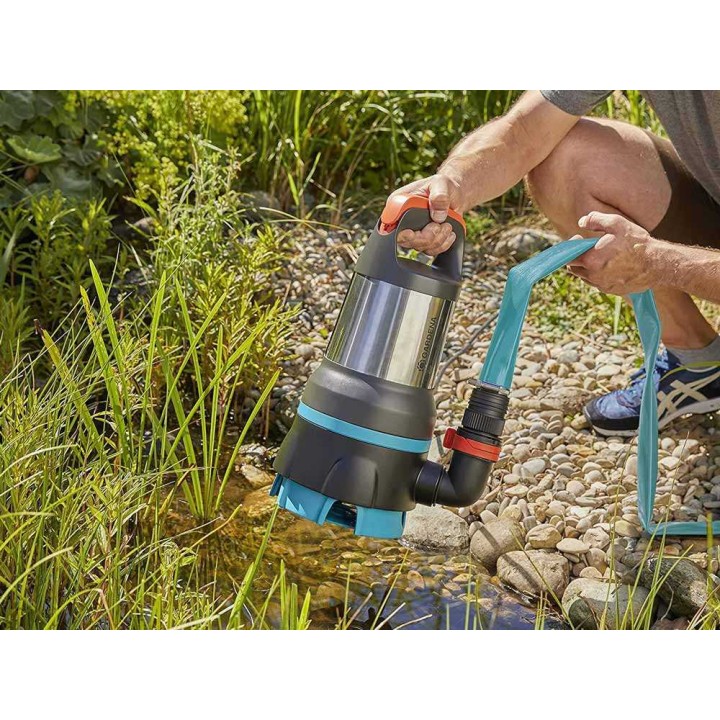 Gardena Acquasensor 19500 uppopumppu puhtaalle ja likavedelle, 860 W
