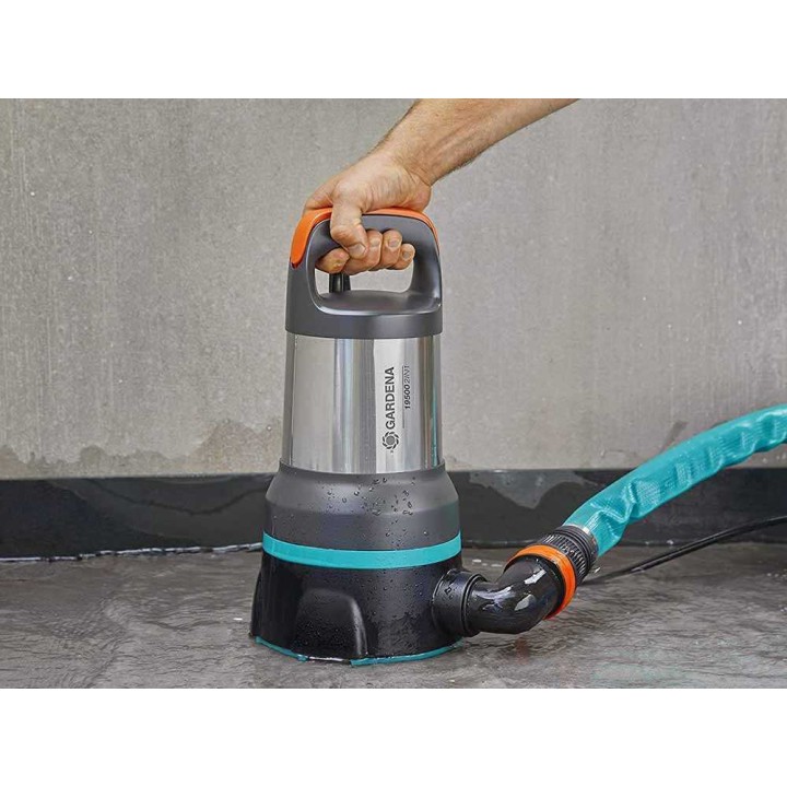 Gardena Acquasensor 19500 uppopumppu puhtaalle ja likavedelle, 860 W