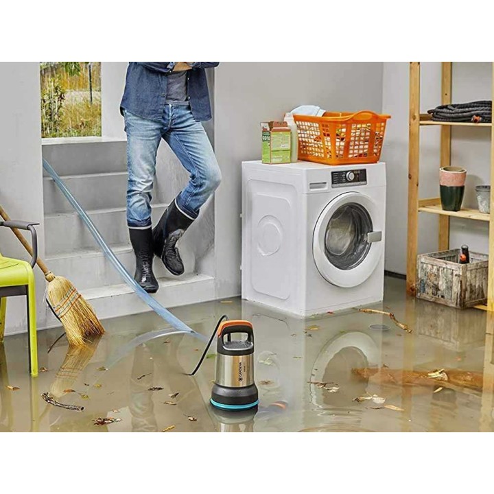 Gardena Acquasensor 19500 uppopumppu puhtaalle ja likavedelle, 860 W