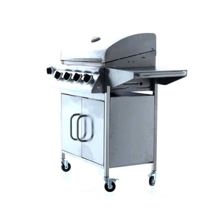 Royal Food RF-GB SS-Plus 4+1 kaasugrilli, ruostumaton teräs, 12,8 kW