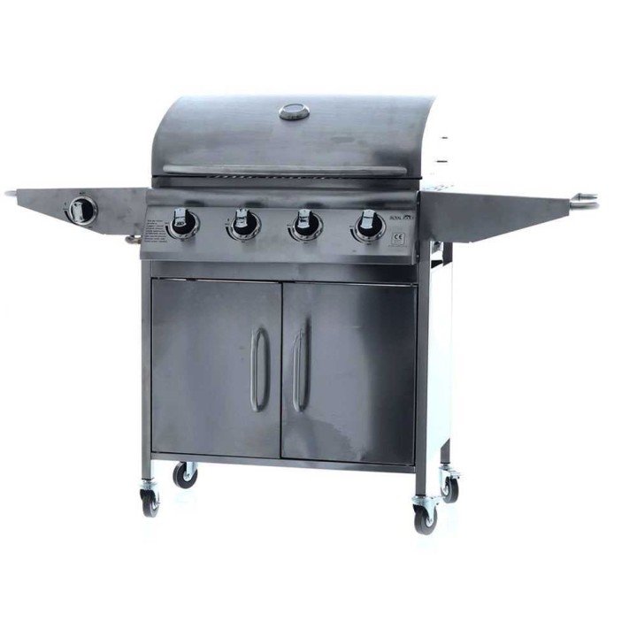 Royal Food RF-GB SS-Plus 4+1 kaasugrilli, ruostumaton teräs, 12,8 kW