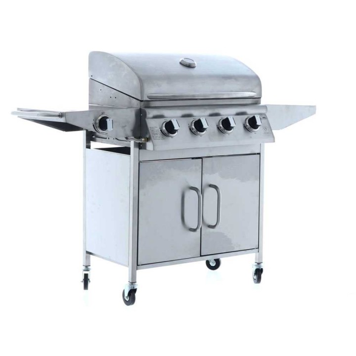 Royal Food RF-GB SS-Plus 4+1 kaasugrilli, ruostumaton teräs, 12,8 kW