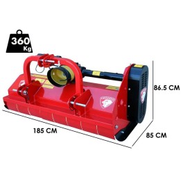 Ceccato Trincione 380 T1600F traktorimurskain 160 cm kiinteä kiinnitys 45 50 HP