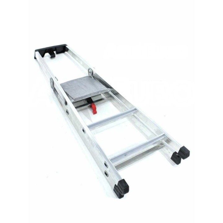 Facal Quadra Q50/3 alumiinitikkaat, 3 askelmaa, 150 kg, 245 cm