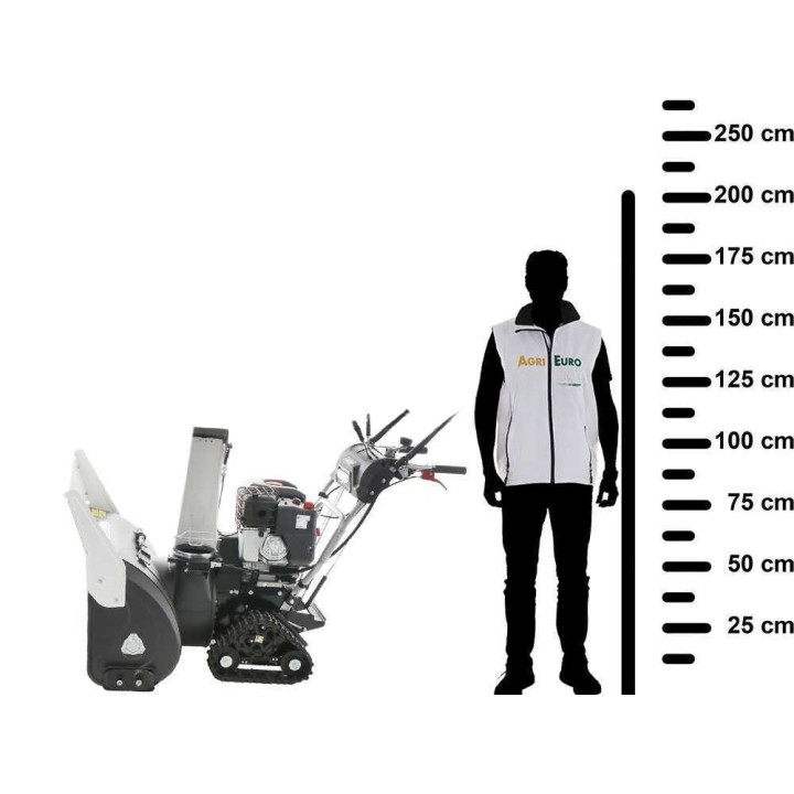 BlackStone B-ST 87 BSTE telavetoinen lumilinko, 420 cm³, 13 HP, 85 cm