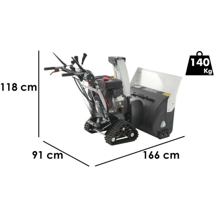 BlackStone B-ST 87 LTE telavetoinen lumilinko, Loncin 420 cm³, 15 HP, 85 cm