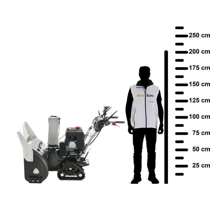 BlackStone B-ST 87 LTE telavetoinen lumilinko, Loncin 420 cm³, 15 HP, 85 cm