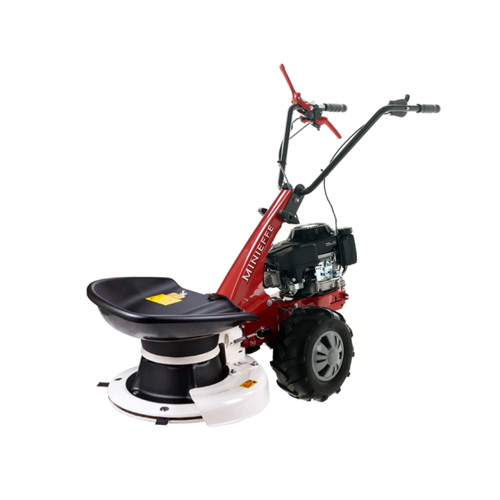 Eurosystem Minieffe RM pyörivä niittokone, Loncin 196 cm³, 57 cm, 6,5 HP