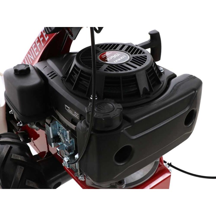 Eurosystem Minieffe RM pyörivä niittokone, Loncin 196 cm³, 57 cm, 6,5 HP