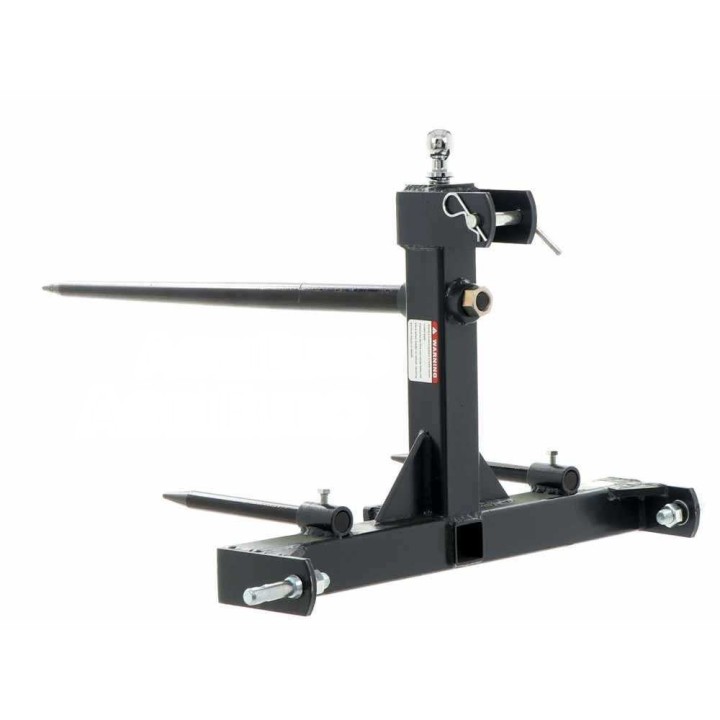 Blackstone B-BF 1000 pyöröpaalihaarukka traktoriin, 500 kg, kolmipistekiinnitys