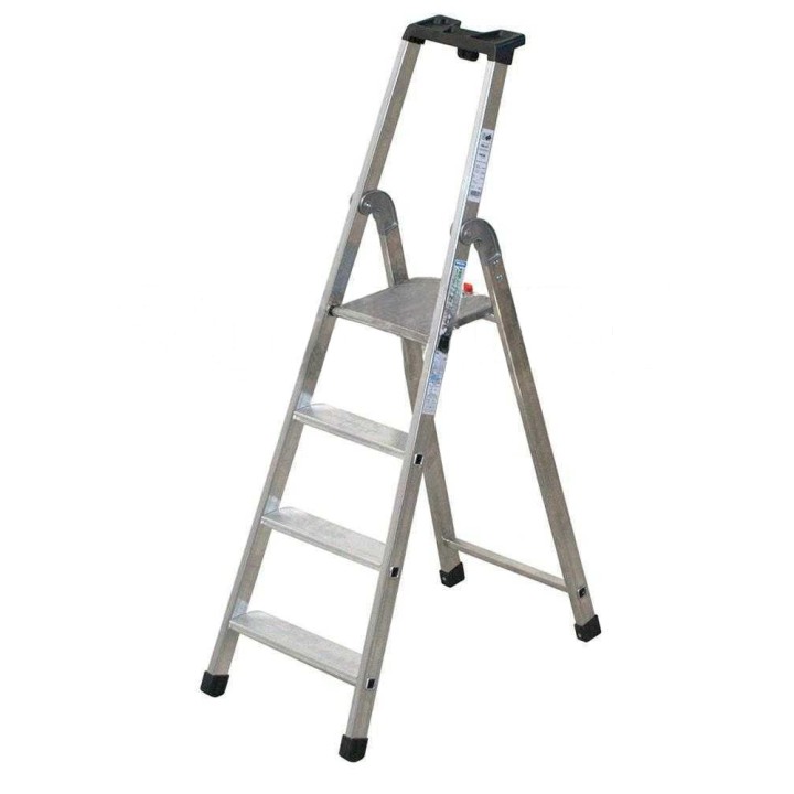 Facal Quadra Q50-4 alumiinitikkaat, 4 askelmaa, 268,5 cm työskentelykorkeus