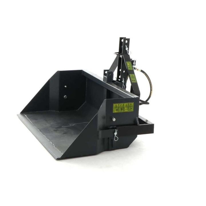 BlackStone B-PAL H 120 takakauha traktoriin, 120 cm, hydraulinen kippaus, 400 kg