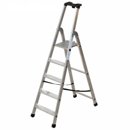 Facal Q50 5 alumiinitikas pukkitoiminnolla 5 askelmaa 292 cm työkorkeus