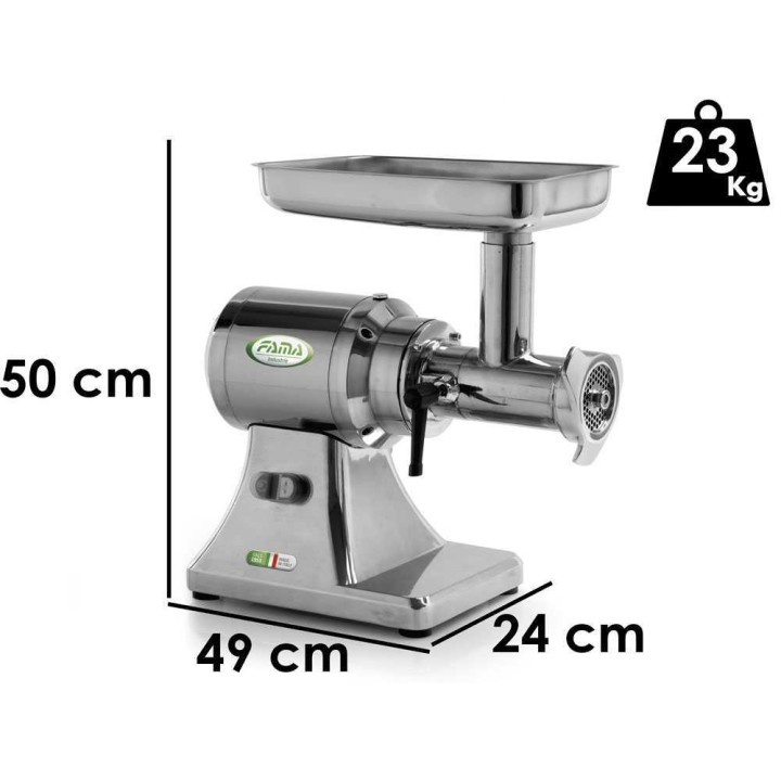 Fama TSK22 UNIKO sähköinen lihamylly, 1 100 W, 400 V, 300 kg/h