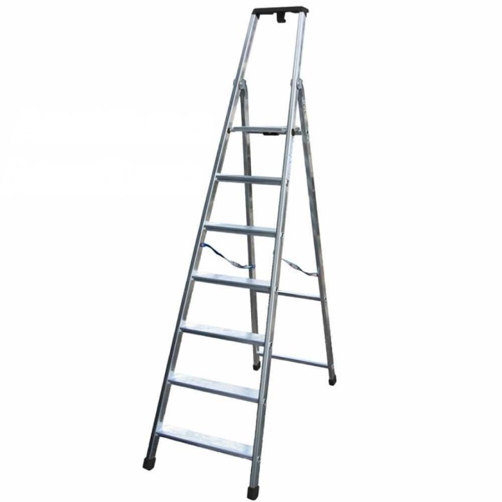 Facal Q50 7 alumiinitikas 7 askelmaa 219 cm työskentelykorkeus 339 cm