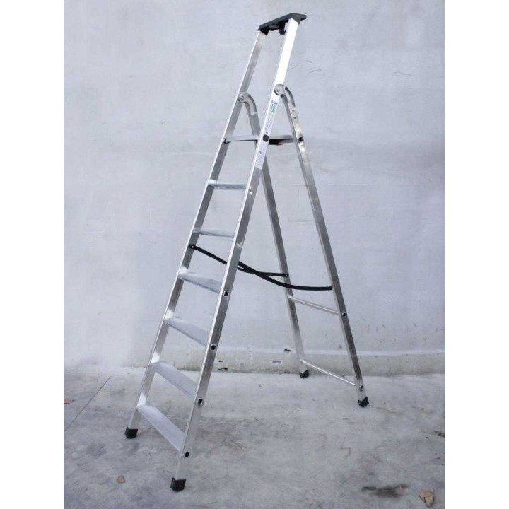 Facal Q50-7 alumiinitikas, 7 askelmaa, 219 cm, työskentelykorkeus 339 cm