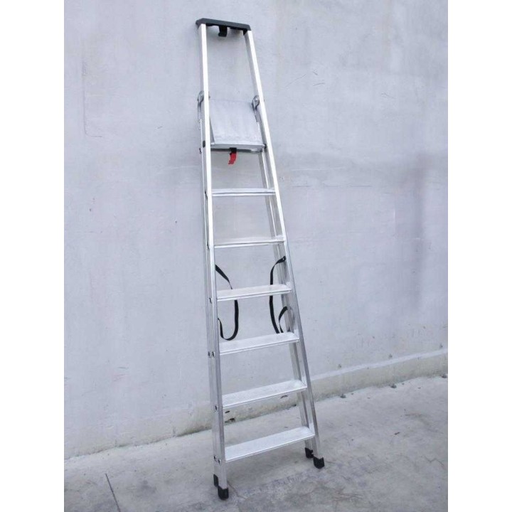 Facal Q50-7 alumiinitikas, 7 askelmaa, 219 cm, työskentelykorkeus 339 cm